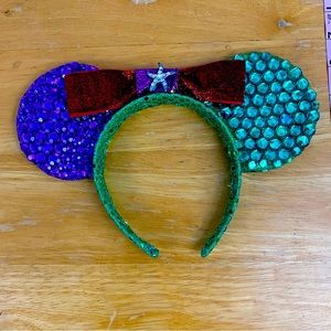 Little Mermaid Inspired Etsy-made WDW Mickey Ears